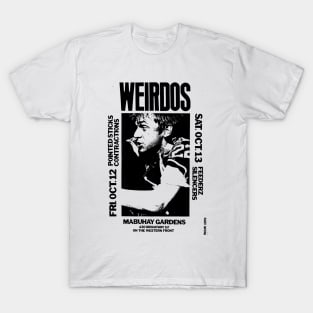 Weirdos Punk Flyer T-Shirt